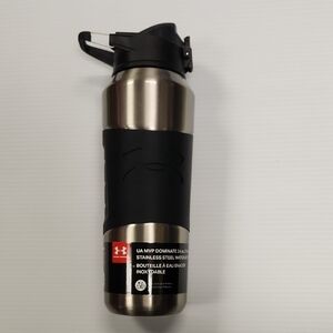 Under Armour Black Stainless Steel Water Bottle